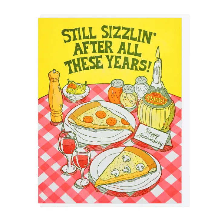 Still Sizzlin' Greeting Card