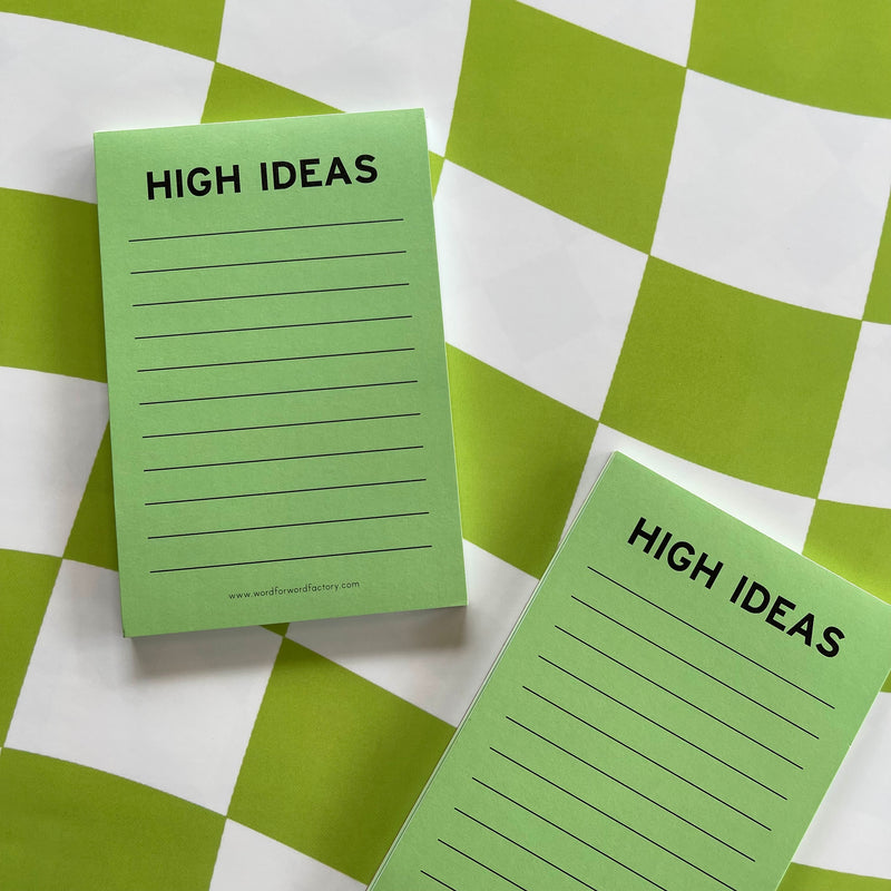 High Ideas Notepad