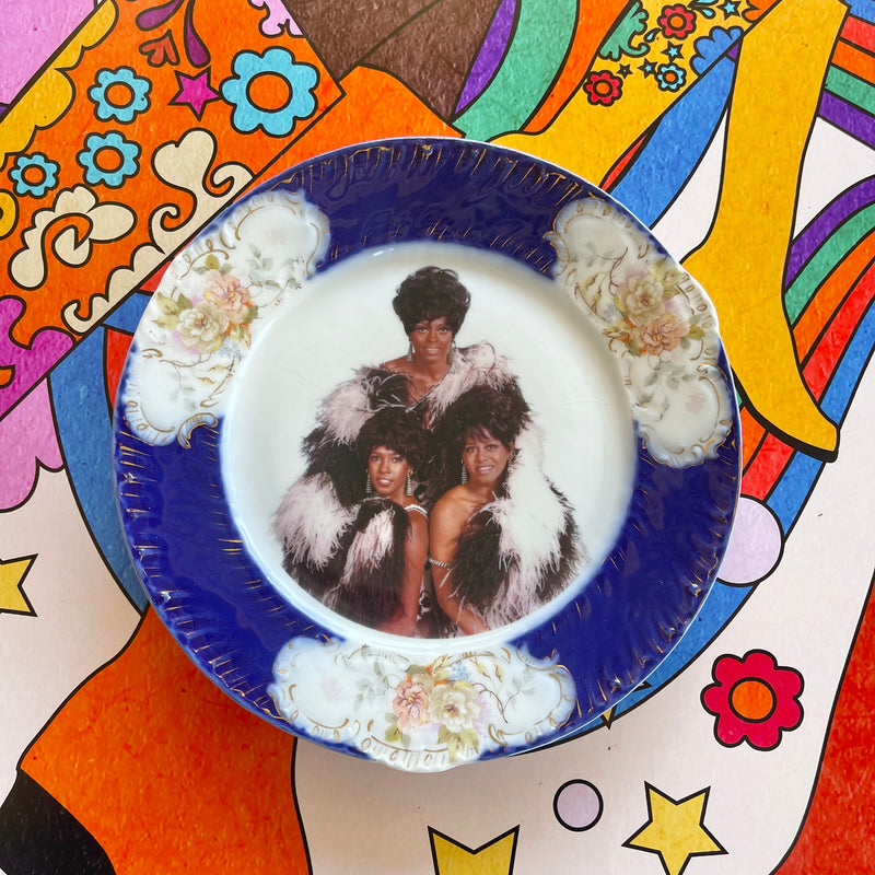 The Supremes Vintage Plate