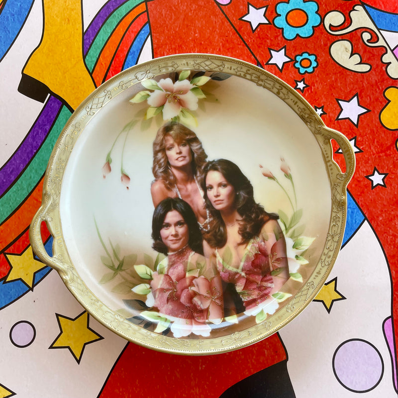 Charlies Angels Vintage Plate