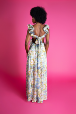 Floral Ruffle Maxi Dress