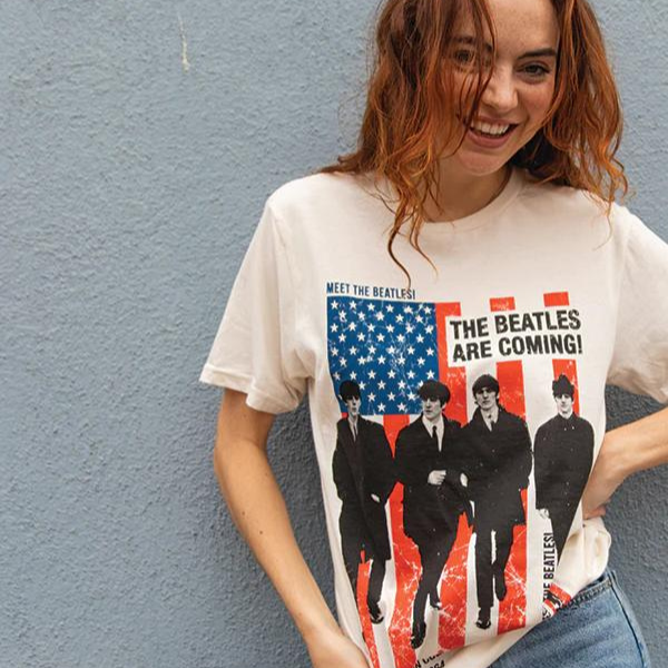 The Beatles Are Coming Vintage Tee