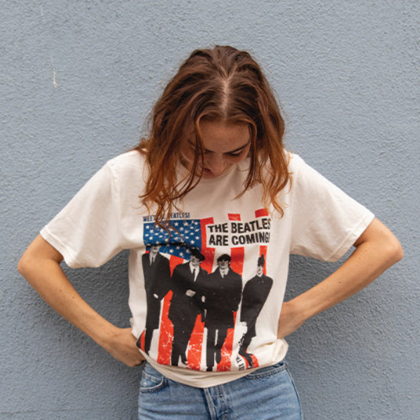 The Beatles Are Coming Vintage Tee