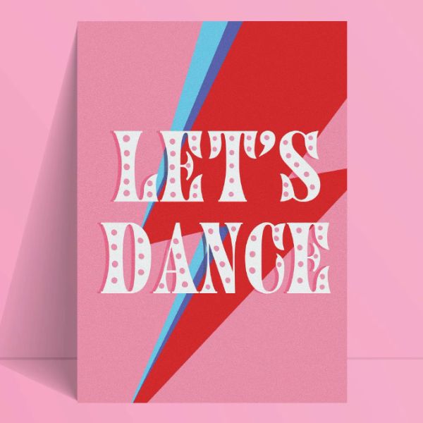 Lets Dance 8.25 X 11.75" Print