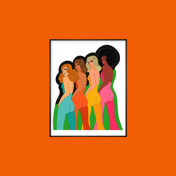 Disco Divas 11 X 14" Print