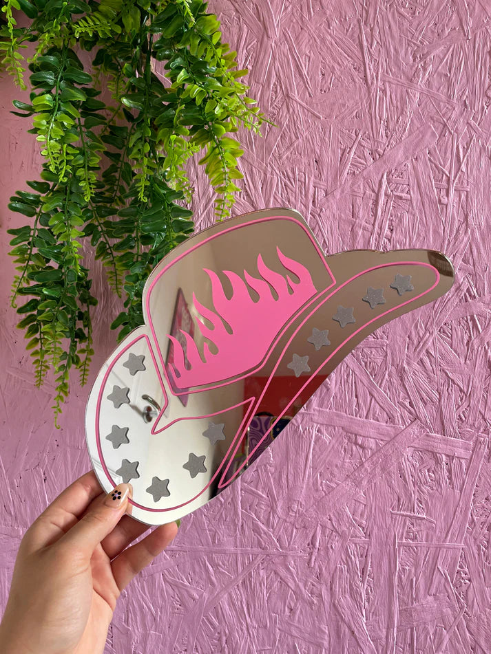 Cowboy Hat Acrylic Mirror