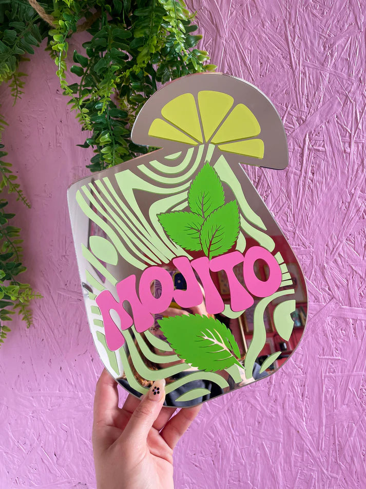 Mojito Cocktail Acrylic Mirror